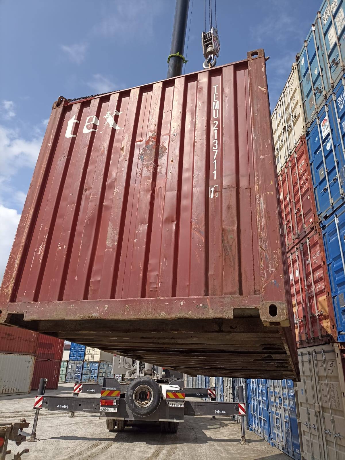 Морской контейнер TEMU3454743